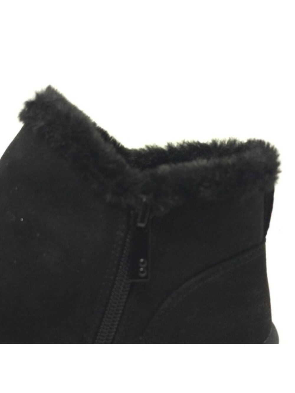 Ryka Nimbus Black Water Repellent Faux Fur Booties Size 9.5M - Picture 13 of 14